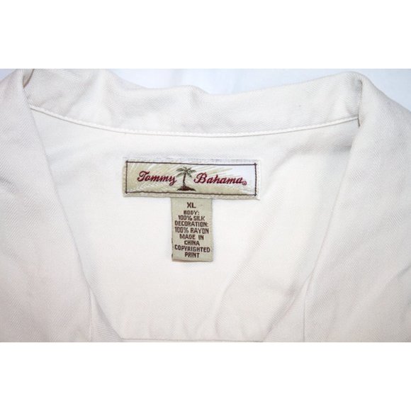 Tommy Bahama "Poker Pirate" Mens Short Sleeve Butt - Picture 7 of 7